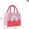 Rabbit Light Pink Large Capacity Insulated Lunch Bag   Waterproof &amp; Stain-Resistant Meal Tote with Advanced Temperature Retention   Durable Polyester Lunch Bag for Office &amp; School