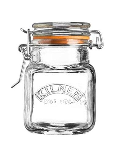 Kilner Clip Top Square Spice Jar 70ml