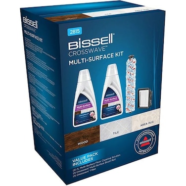 Bissell 2815 Accessories Crosswave Multi Surface Kit (Formula+Brush Roll+Filter)