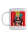 Cool Girl Printed Mug White/Red/Brown