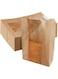 Newbested 30 Pack Kraft Paper Bread Loaf Bag with Clear Front Window,Brown Bakery Cookie Food Coffee Storage Packaging Treat Bag Including Label Seal stickers(14" x 8.3" x 3.5")