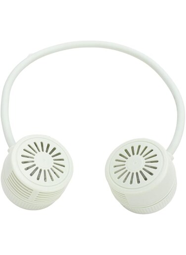 Dpofirs Upgraded Bladeless Neck Fans, Portable 3 Speeds Hands Frees Bladeless Fan for Travel, Quiet Wearable Fan USB Rechargeable, Gifts for Women Men (Green)