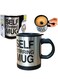 Electric Battery Operated Self Stirring Mug for Tea, Coffee, Hot Chocolate and Soup, Black