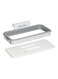 A Trash Hanging Garbage Bag Holder White/Grey 5x20cm