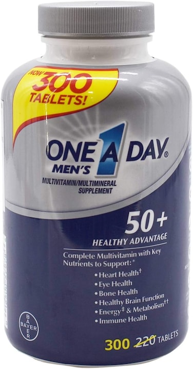 ONE A DAY Men's 50+ Multivitamin (300 Tablets)