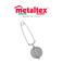 Metaltex Stainless Steel Tea Infuser with Pliers Handle &ndash; 45x150mm Fine Mesh Tea Brewer