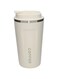 Travel Coffee Mug Spill Proof, Insulated Coffee Mug, Thermo Hot Coffee Tumbler, Reusable Coffee Cups with Seal Lid, Vacuum Stainless Steel Coffee Travel Mugs for Hot/Ice Tea (New-White-17oz)