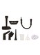 High-Pressure Handheld Steam Cleaner 1200W for Multi-Surface Cleaning
