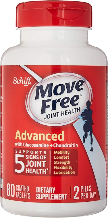Move Free Advanced, 80 Tablets - Joint Health Supplement With Glucosamine And Chondroitin