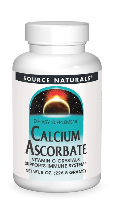 Source Naturals Calcium Ascorbate, 8 oz. Crystals