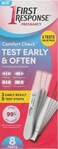 FIRST RESPONSE Comfort Check Pregnancy Test, 8 Count