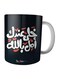 Print Printed Ceramic Coffee Mug Black/White/Red Standard
