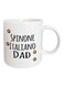 3D Painted Coffee Mug White/Black/Brown
