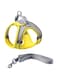JZS Dog Harness No Pull Dog Vest Harness Sport Harness with Handle-Dog Harnesses Reflective Adjustable for Small and Medium Dogs(Yellow,S)