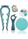 Opener for Weak Hands, Seniors with Arthritis, 5 in 1 Multi Function Bottle Opener Lid Opener For Arthritic Hands with Non Slip Rubber Jar opener Gripper Pad