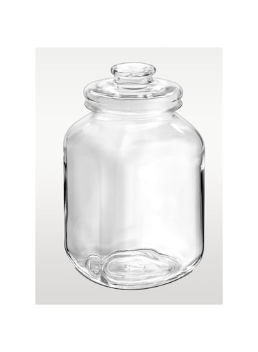 Borgonovo Jar Country with Glass Lid, Assorted Color, 3100 ml, 17214050