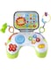 Fisher-Price Littlest Gamer Tummy Wedge, Sensory Tummy Time Baby Toy
