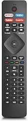 TOPKIND Replacement for Philips Smart TV Remote Control,Universal for Philips 4K UHD Android Smart TVs
