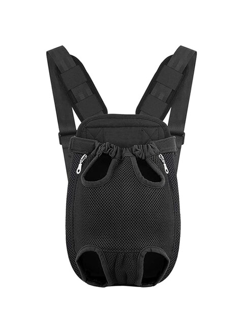 MSSugar Pet Carrier Backpack，Adjustable Pet Front Cat Dog Carrier Backpack Travel Bag,Backpack Carrier, for Walking, Travel, Hiking, Camping，Legs Out (M)