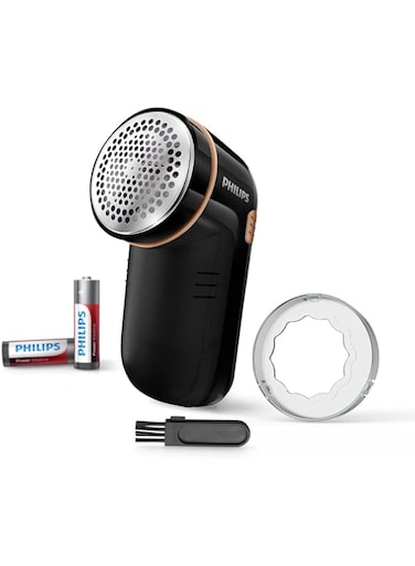PHILIPS GC026 / 80 Bollards, Lint Remover, Black and Gold