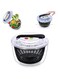 5L Salad Spinner,Multifunction Vegetable Spinner Dryer,Detachable Lettuce Dryer and Vegetable Washer Spinner Dryer, For Salad Greens, Lettuce, Fruits and Vegetables,BPA-Free