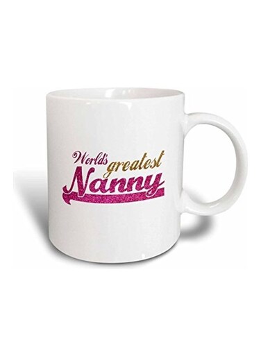 Worlds Greatest Nanny Mug Multicolour