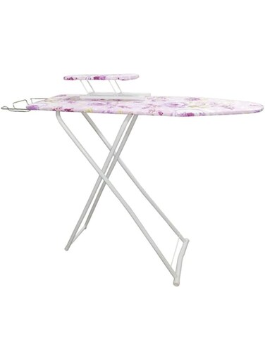 BePrincess Ironing Board 2 Set,with Mini Sleeve Ironing Board, Folding Legs Ironing Board with Cotton Cover, Portable Lightweight Heat Resistant, Height Adjustable, Perfect for Laundry Home