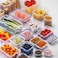 LocknLock 870ml Square Airtight Food Container with Tray &ndash; BPA-Free, Microwave, Freezer, and Dishwasher Safe