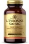 Solgar L-Tyrosine 500 mg, 100 Vegetable Capsules - Brain &amp; Nervous System Support - Vegan, Gluten Free, Dairy Free, Kosher - 100 Servings