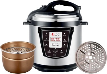 DLC Electric Pressure Cooker, 6 Litre DLC-25606