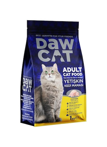 DawCat Adult Cat Food With Chicken 1 Kg