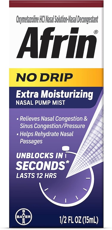 Afrin No Drip Extra Moisturizing Pump Mist 15 ml