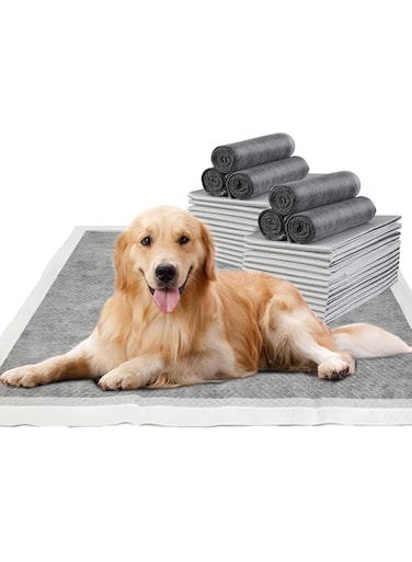 KOWVOWZ Pet Potty Training Pads for Dogs Puppy Pads, Pee Pads Quick Absorb, Training Pad, Dog Pee Pads, Doggie Pads, Disposable Puppy Pee Pads (Size M: 50 Pieces)