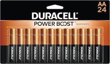 Duracell - Coppertop Aa Alkaline Batteries - Long Lasting, All-Purpose Double A Battery For Household And Business - 24 Count