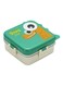 Kids Lunch Box Stainless Steel Insulated &acirc;&euro;&ldquo; Double Decker Leakproof Bento Box with Spoon, Soup Bowl, Dishwasher Safe, for School or Travel&acirc;&euro;&ldquo; Ideal for Children (Green White)