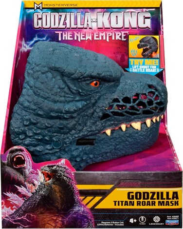 PlayMates Godzilla x Kong Godzilla Interactive Mask Toys
