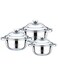 Pots &amp; Pans Set, Kitchen Stock Pot, Stainless Steel Soup Pot, Household Dormitory Kitchen Cookware Sets