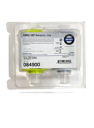 Fargo Transfer Film for Fargo HDP 6600 Printer, 1,500 Prints/Roll 84900