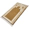 Museum Large size Memory Foam Prayer Mat. Comfortable Prayer Rug. Elegant Essential Design Sajadah with Foam. Golden 3