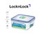 LocknLock 600ml  Square  Airtight Food Storage   - BPA-Free, Microwave, Freezer, and Dishwasher Safe