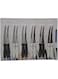FITTO 12-Piece Stainless Steel Fruit Knife Set &ndash; Sharp Blades with Comfortable Plastic Handle for Effortless Cutting, Dicing, Slicing, and Chopping