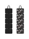 Removable Hanging Earring Holder, Hanging Jewelry Organizer, Holds Up to 450 Pairs Earrings, Holders Felt Wall Mount Stud Earring Display, Large Capacity Brooch Pin Storage Bag for Women Girls, Black