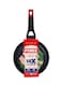 Optima+ Frying Pan PFAS-Free Non-Stick Pan for Everyday Cooking Black