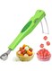 Rayyan Watermelon Cutter Slicer, 3-in-1 Watermelon Slicer Cutter Tool Melon Ball Scoop Fruit Fork, Fruit Slicer Ice Scoop, Watermelon Knife Fruit Cutter Scoop, Fruit Cutting Kitchen Gadget