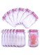 MISBAH Reusable Snack Sandwich Ziplock Bags - 12 Pieces