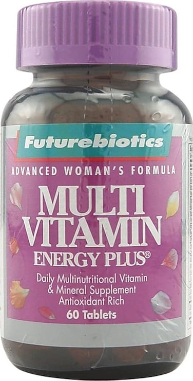 FutureBiotics, Advanced Women's Formula, Multi Vitamin Energy Plus, 60 Tablets