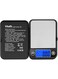 Vitafit 500g Digital Pocket Gram Scale 0.01g Accuracy, Weighing Professional Since 2001, High Precision Scale Grams for: Lab, Food, Kitchen, Coffee, Jewelry; Black