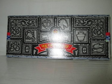 Sai Baba SUPERHIT100GM Super Hit Incense, Case of 6/100 GM, Black