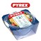 Pyrex Wow Essential 1.6L Round Casserole Dish with Lid - 4-in-1 Versatile Glass Casserole, Ergonomic Handles, &amp; Thermal Shock Resistance