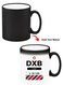 Color Changing Heat Sensitive Ceramic Mug, Image Revealed When HOT Liquid is Added! DXB Airport